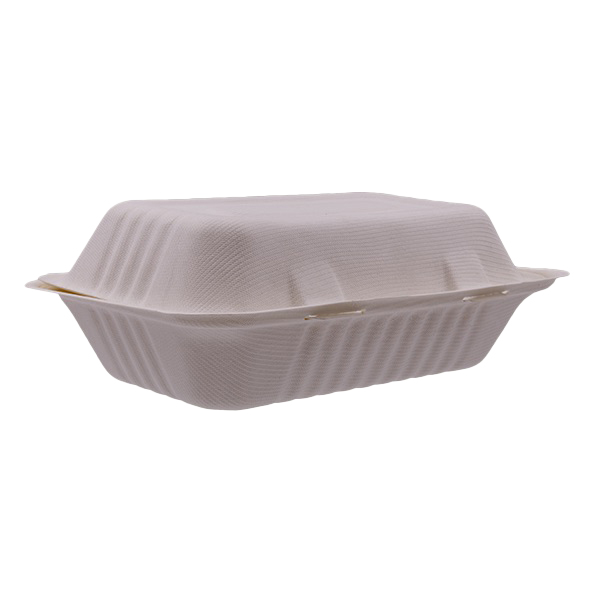 sandwich box bianca monouso assemblata