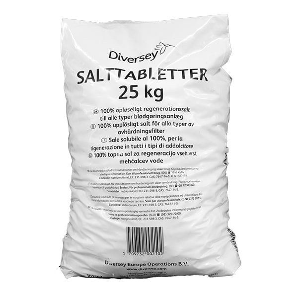 25kg - Sale in pastiglia solubile per piatti