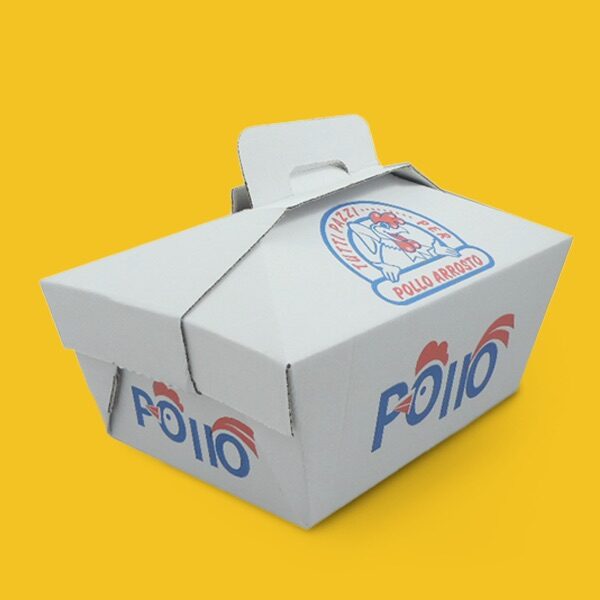 box in cartoncino per pollo arrosto