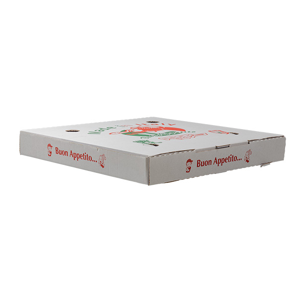 scatola pizza made in italy vista tre quarti