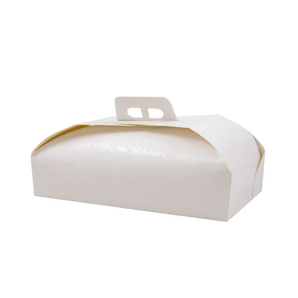 Scatole Per Cupcake Bianche MT Products 9x4x3.5 - Confezione Da 15 Con Finestra