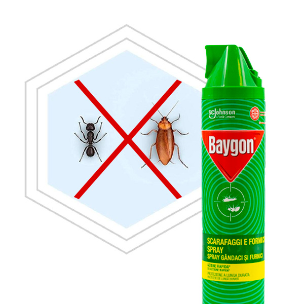 Baygon spray scarafaggi e formiche 395A 2 1