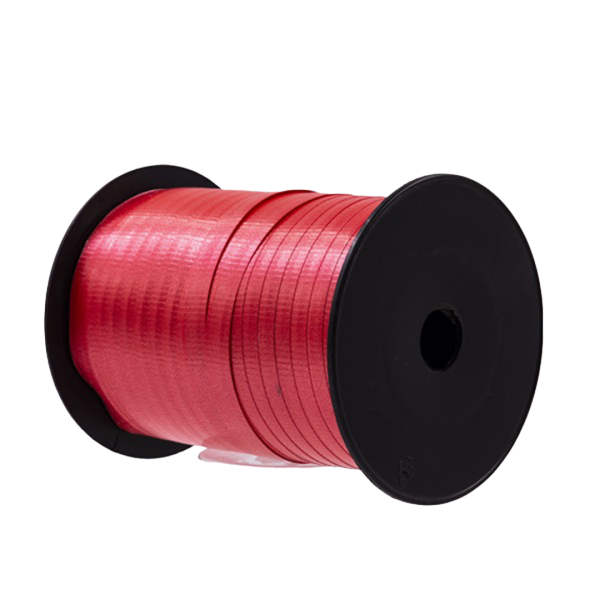 5 Rocchetti nastro liscio 10 mm x 250 m rossi - immagine 2