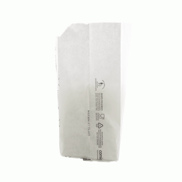 10kg Buste antigrasso 12x24cm bianche con stampa dolce e salato S54A 3