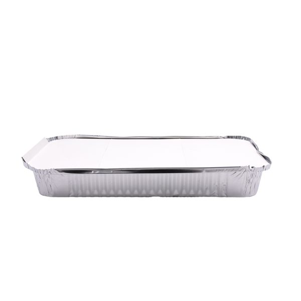 Vaschette alluminio 6 porzioni con coperchio 2380cc