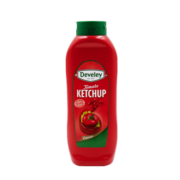 Develey Topdown tomato ketchup 875 ml