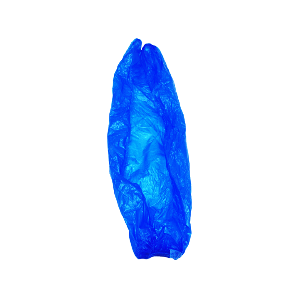 100 Coprimaniche LDPE monouso 40x20 cm blu 02 MED001