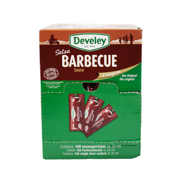 Develey marsupio salsa barbecue bustine monoporzioni 15ml 04 D2164