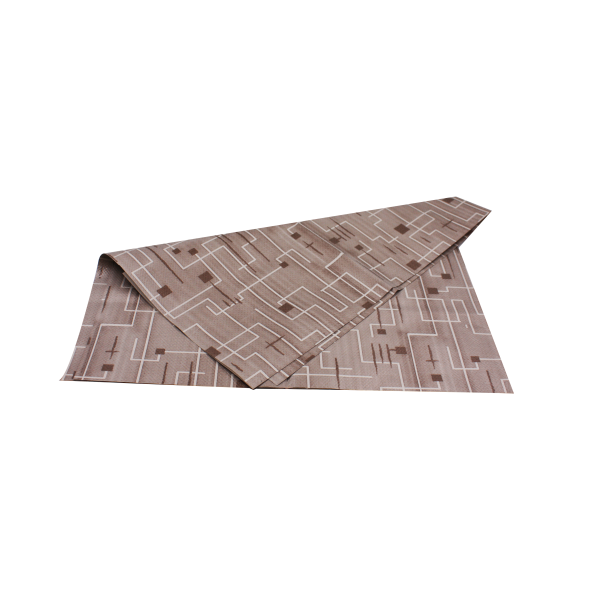 150 Tovaglie in carta accoppiata 100x100cm goffrate allegra marrone 02 T31C3