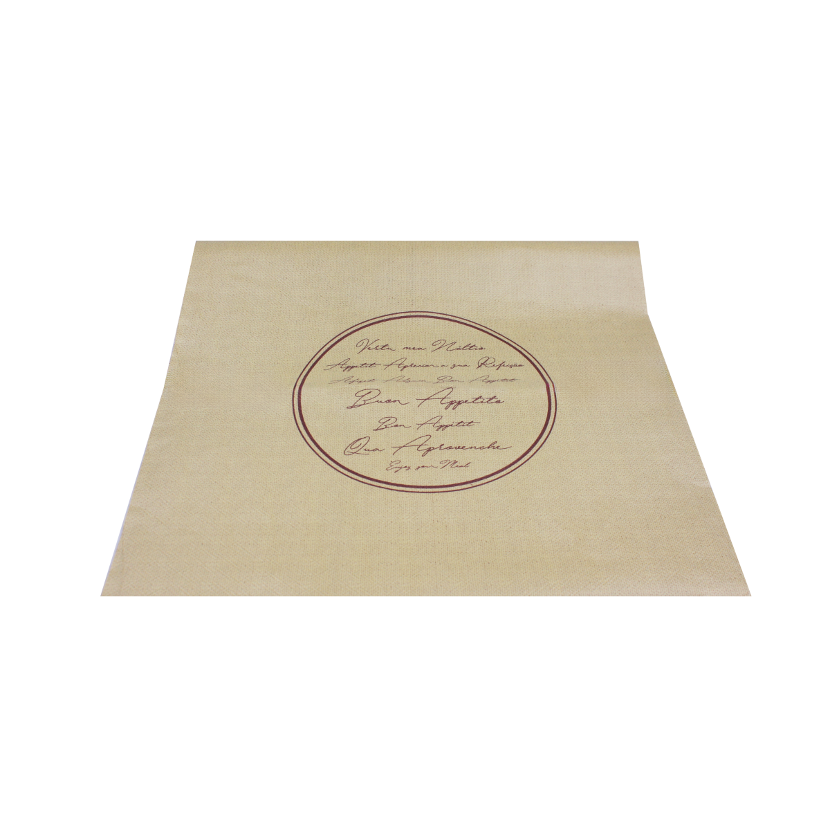 150 Tovaglie in carta accoppiata 100x100cm goffrate tessuto bordeaux 01 T31C1