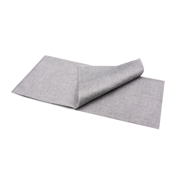 20 Tovaglie in carta tessuto 100x100 cm easy grigio fumo 01 FR05