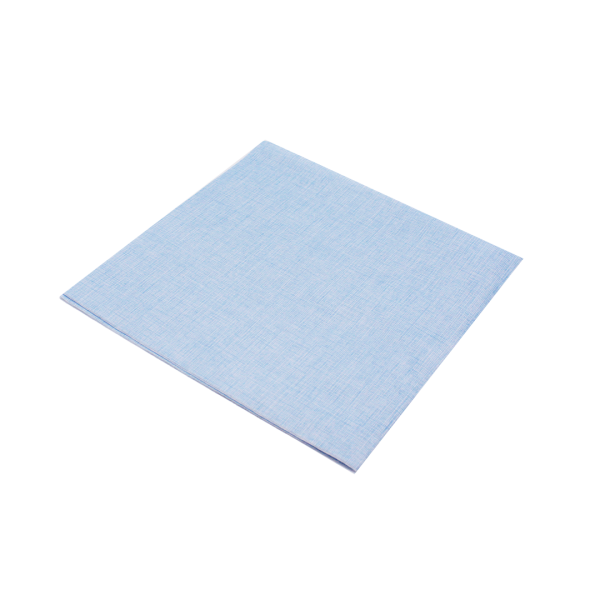 50 Tovaglioli in carta tessuto 40x40 cm easy azzurri 02 FR15