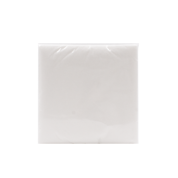 50 Tovaglioli in carta tessuto 40x40 cm easy bianco 01 FR11