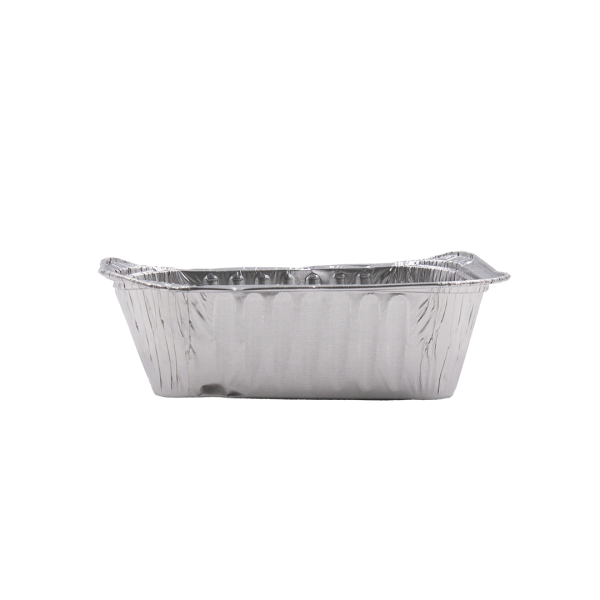 50 Vaschette alluminio 1 porzione senza coperchio 01 K001