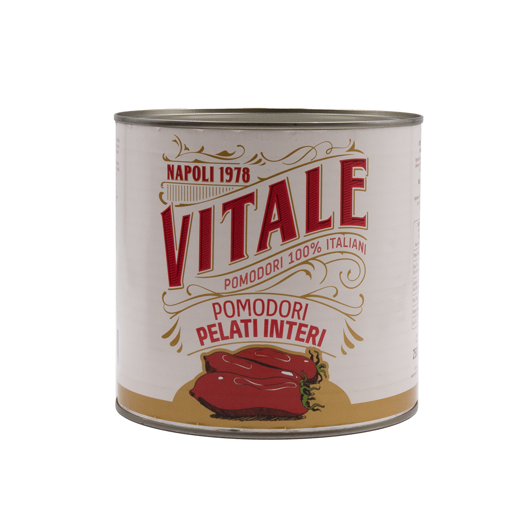 6 Vitale pomodori pelati in lattina 3000gr 01 POM2500 1