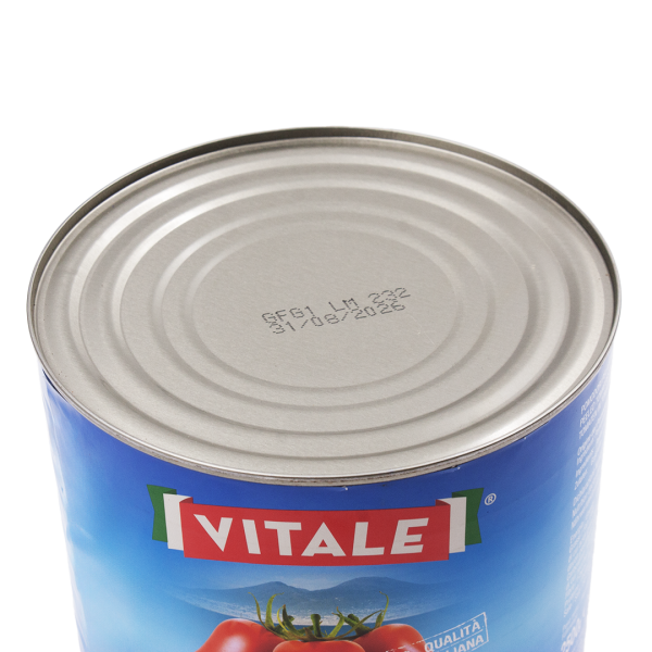 6 Vitale pomodori pelati in lattina 3000gr 03 POM2500