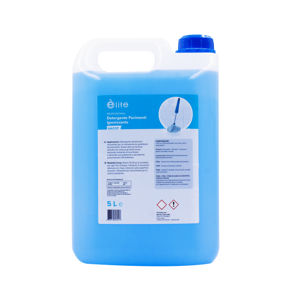 Elite detergente professional HACCP pavimenti igienizzante 5lt 01.1 CC0712