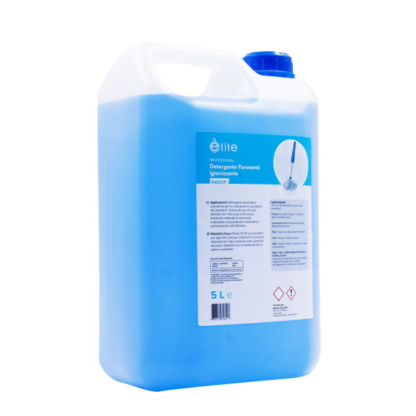 Elite detergente professional HACCP pavimenti igienizzante 5lt 02.2 CC0712