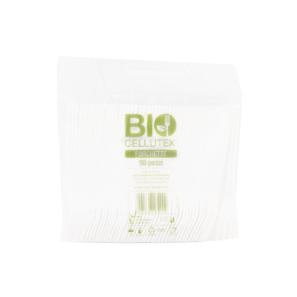 Forchette bio CPLA bianche 04 B006A