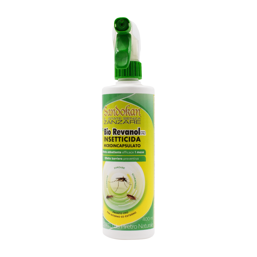 Sandokan spray insetticida bio revanol microincapsulato 1 mese formiche zanzare scarafaggi 400ml 01 CE7255
