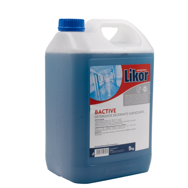 Likor professional BACTIVE detergente deodorante igienizzante 5kg 02 LK080205