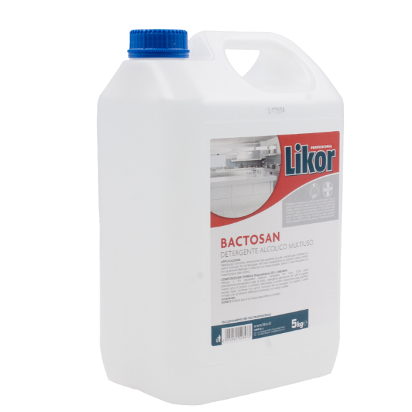 Likor professional BACTOSAN detergente alcolico multiuso 5 kg 02 LK350205