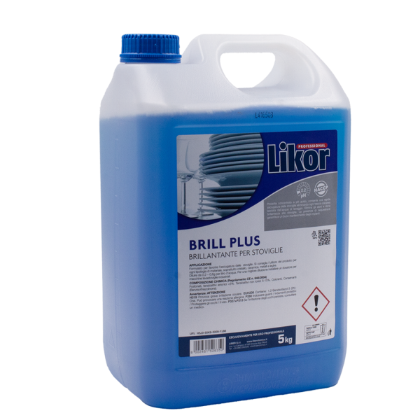 Likor professional BRILL PLUS brillantante lavastoviglie 5kg 02 LK260205