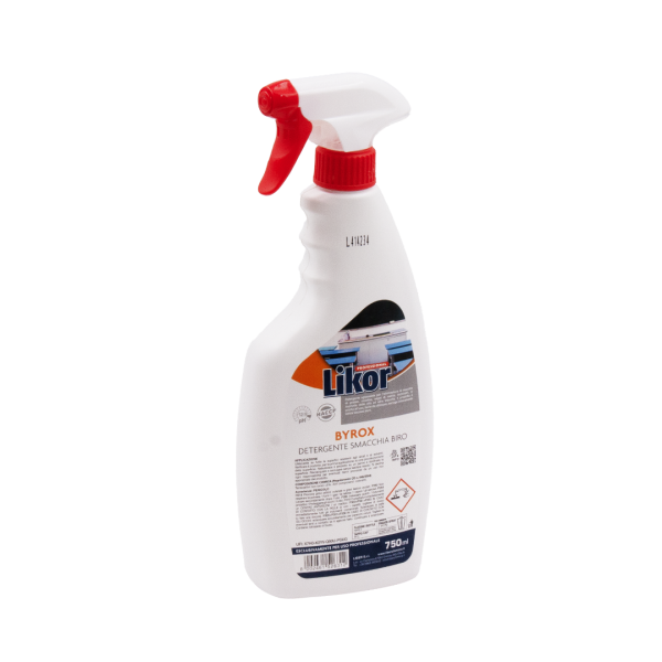 Likor professional BYROX detergente smacchia biro spray 750ml 02 LK220607