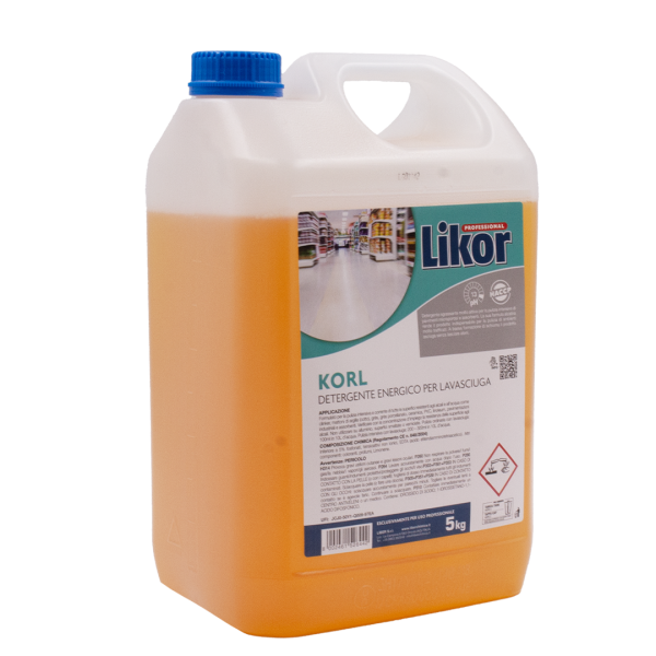 Likor professional KORL detergente energico lavasciuga 5kg 02 LK270205