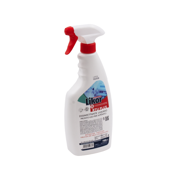 Likor professional RTU PLUS disinfettante liquido spray 750 ml 02 LK460607