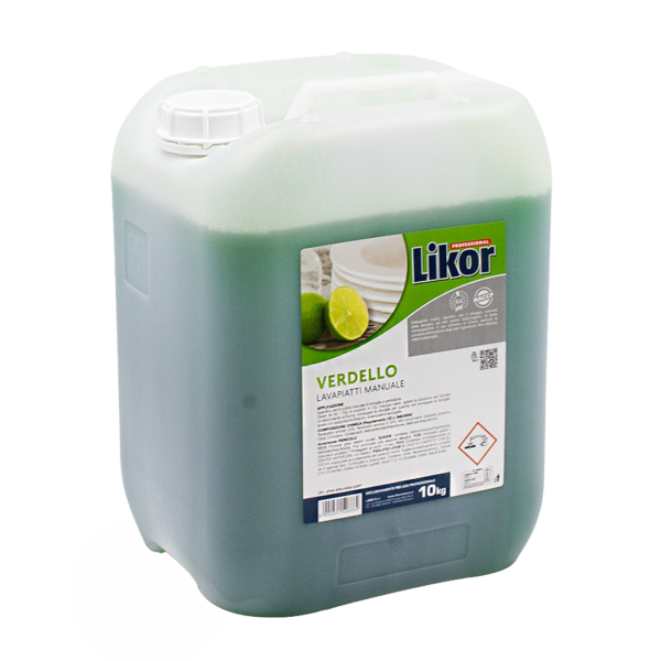 Likor professional VERDELLO lavapiatti liquido 10kg 01 LK140110 2