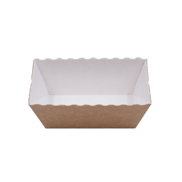 135 Forme cottura Easy Bake rettangolare in carta 8x4 cm h4 cm beige 02 EB8040