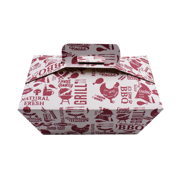 60 Box pollo politenato 20x14x12 cm con stampa 03 219B14