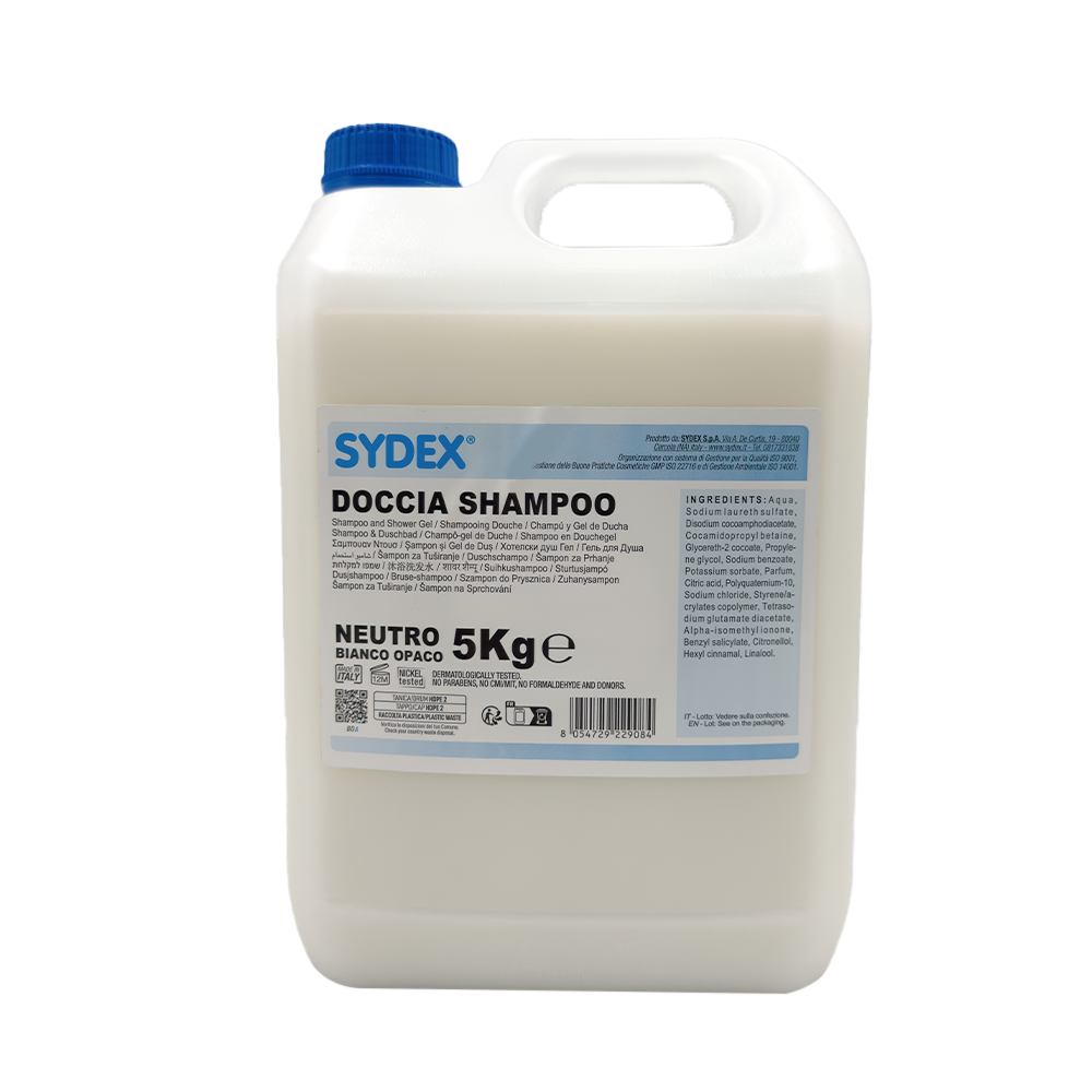 Sydex Doccia shampoo Neutro bianco tanica kg5 12 DSBIOP10C