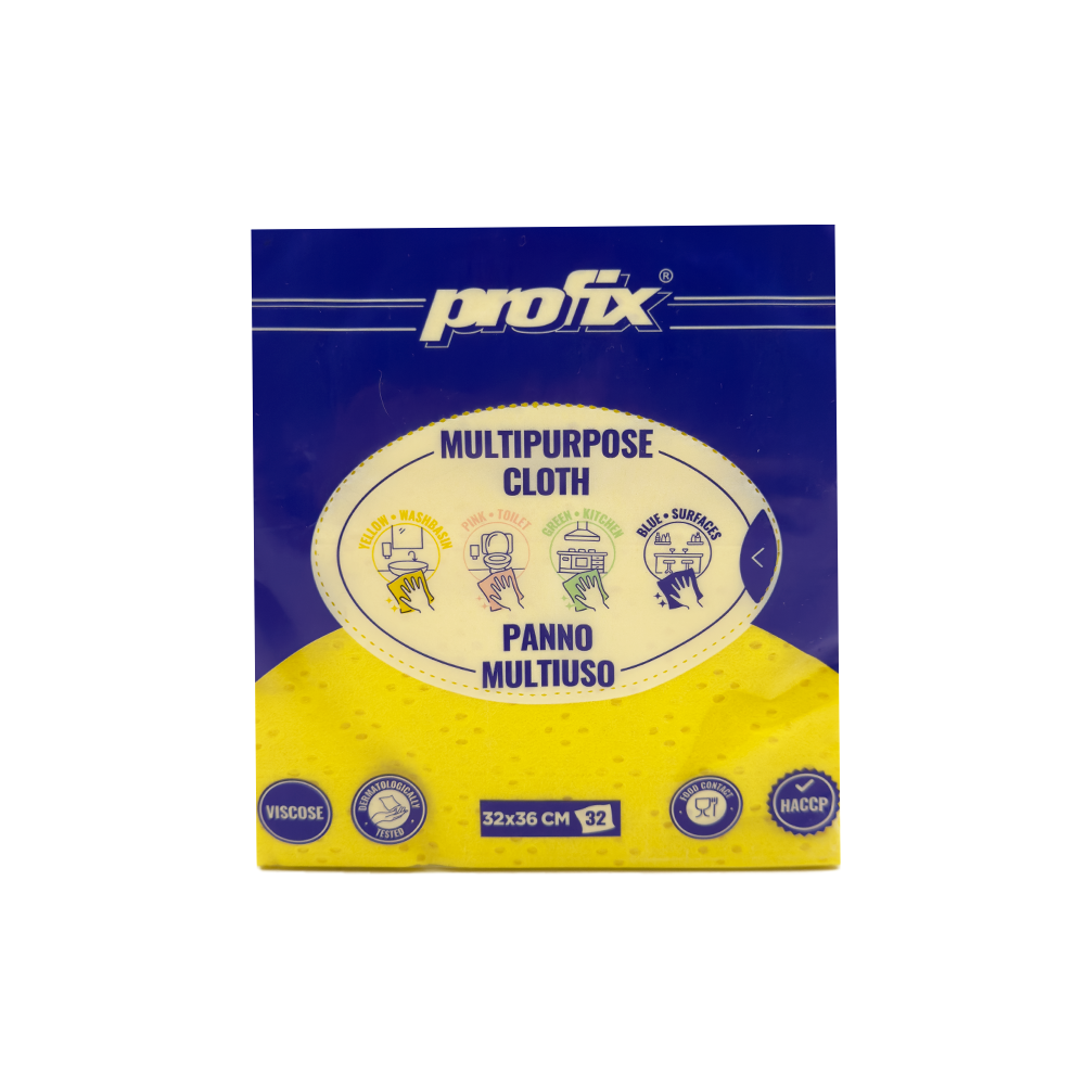 32 Panni Profix multiuso haccp 32x36cm YELLOW giallo 6 PANNO20PROFIX20GIALLO