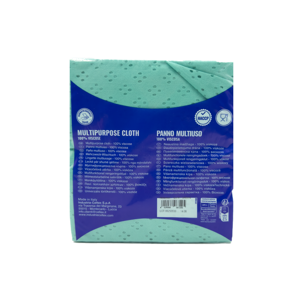 32 Panni Profix multiuso haccp 32x36cm VERDE GREEN 4 32 Panni Profix multiuso haccp 32x36cm VERDE GREEN - immagine 4