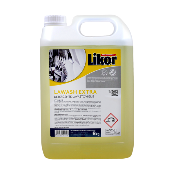 Likor Lawash extra detergente liquido lavastoviglie 6 kg 15 01 1 21