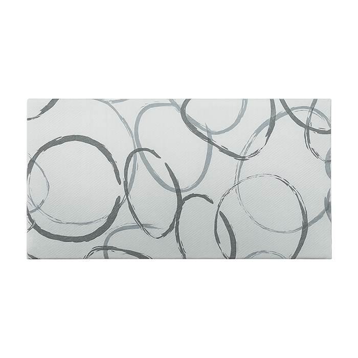 150 Tovaglie in carta accoppiata piegate 100x100cm goffrate Giotto Grigio (3x50pz) 9 01 1 23