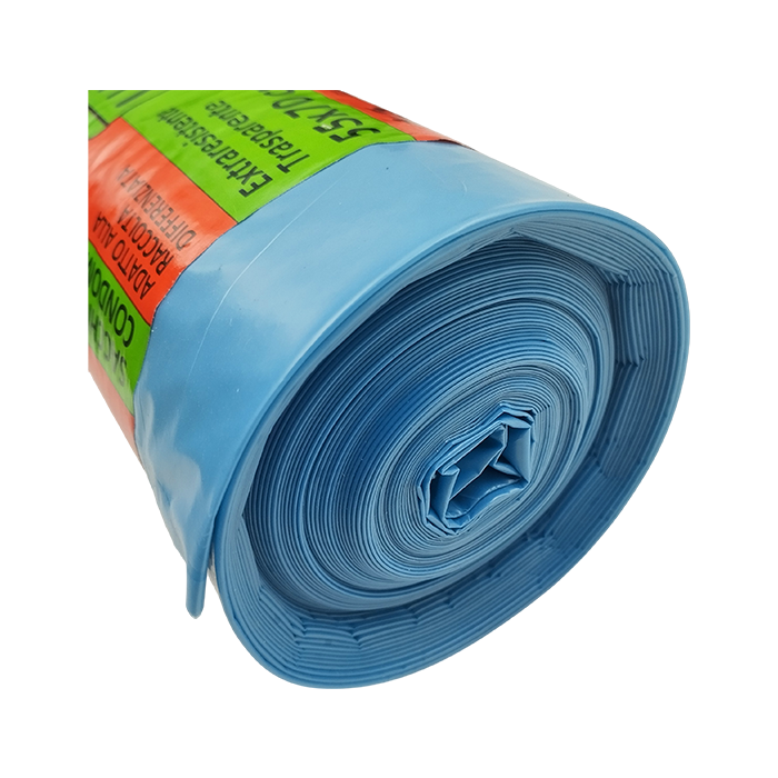 Sacchi n.u. a rotolo 55x70 ambra BLU/AMBRATI 20pz 2 Sacchi n.u. a rotolo 55x70 ambra BLU/AMBRATI 20pz - immagine 2