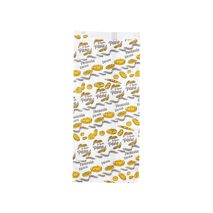 10 kg Buste pane 17x40 cm bianche con stampa pura cellulosa n. 6 45gr 1 10 kg Buste pane 17x40 cm bianche con stampa pura cellulosa n. 6 45gr