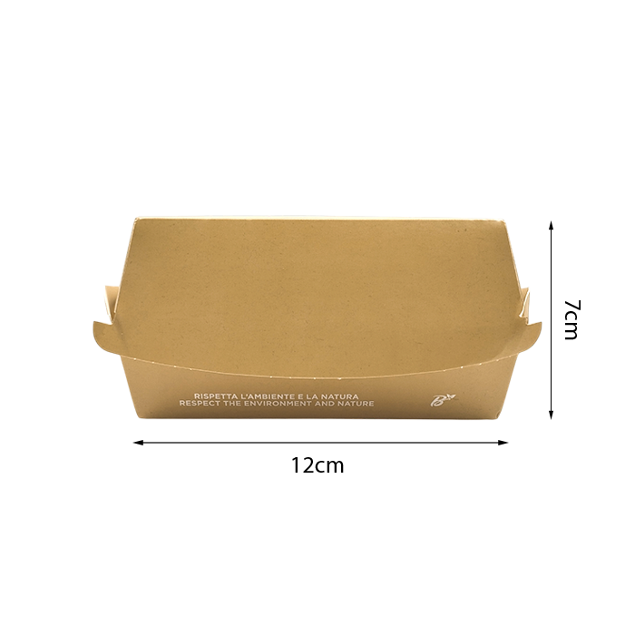 50 Box porta panino/hamburger avana 12x12cm h 7cm 4 50 Box porta panino/hamburger avana 12x12cm h 7cm - immagine 4