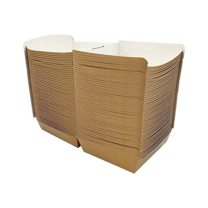 50 Box porta panino/hamburger avana 12x12cm h 7cm 6 50 Box porta panino/hamburger avana 12x12cm h 7cm - immagine 6