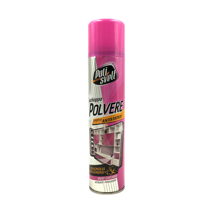 Pulisvelt acchiappa polvere antistatico magnolia e gelsomino 300ml 8 00083 1 01 1