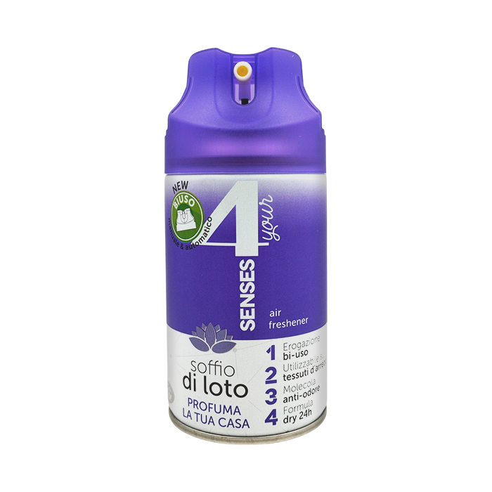 Deo ambienti matic biuso Soffio di loto 250ml 4 Senses 14 00864 01 1