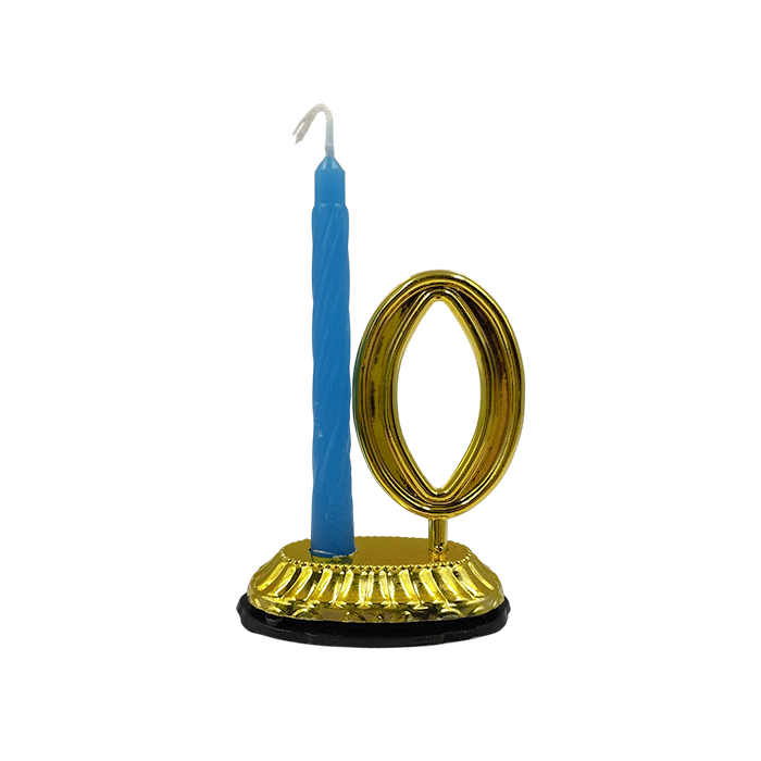 100 Numeri 0 per torte oro Alcas 2 100 Numeri 0 per torte oro Alcas - immagine 2