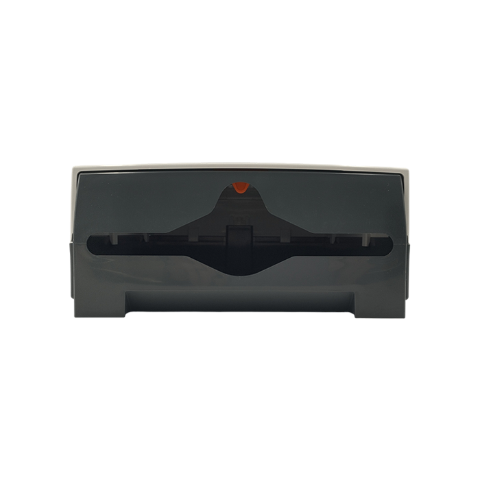 Dispenser megamini per asciugamani piegati bianco 28x13x36h cm 3 Dispenser megamini per asciugamani piegati bianco 28x13x36h cm - immagine 3