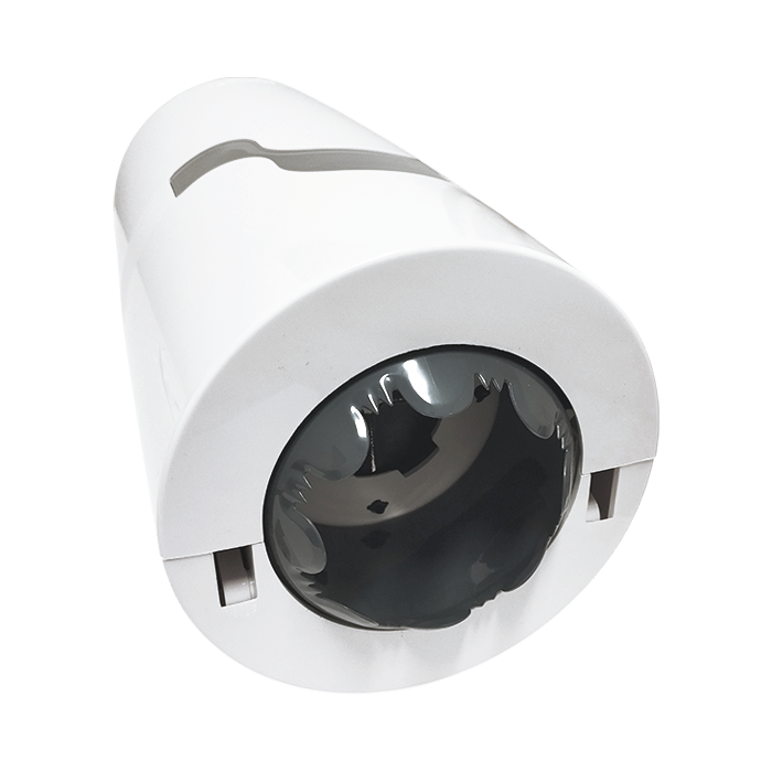 Dispenser megamini spirale mini bianco 18x18x35h cm 2 Dispenser megamini spirale mini bianco 18x18x35h cm - immagine 2