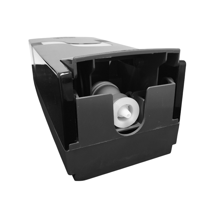 Dispenser megamini sapone mani a rabbocco nero 11x11xh24cm 3 Dispenser megamini sapone mani a rabbocco nero 11x11xh24cm - immagine 3