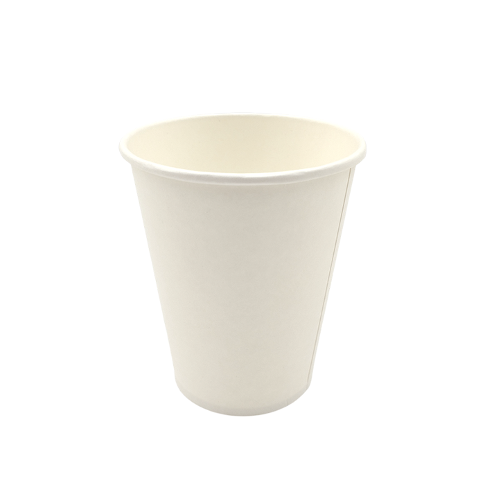 50 Bicchieri in cartoncino + PE 240 ml bianchi 8oz 16 CUP8 01 1