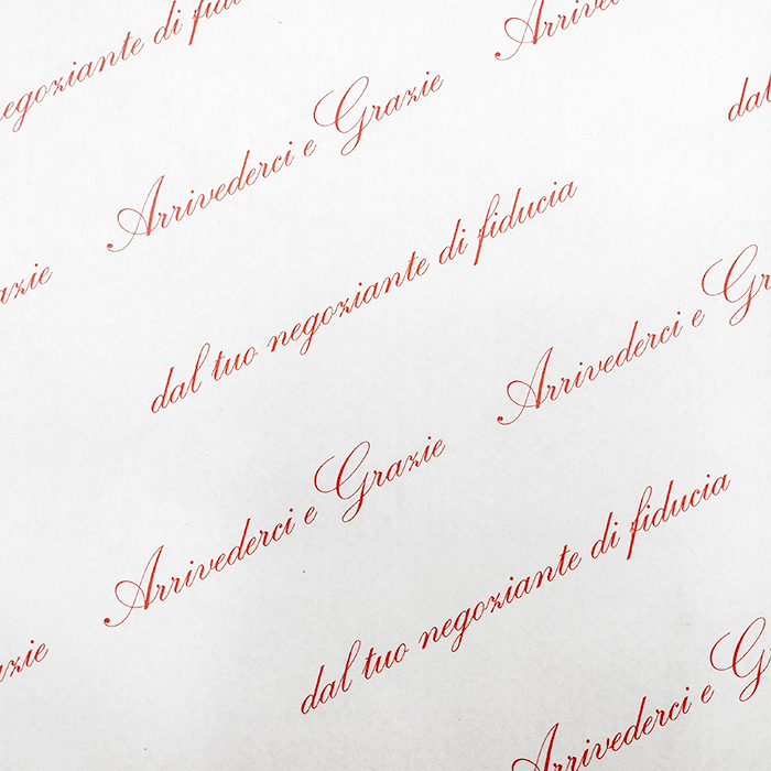 10kg Carta politenata 45gr 33x40cm 3/4 foglio stampa (grazie e arrivederci) 3 10kg Carta politenata 45gr 33x40cm 3/4 foglio stampa (grazie e arrivederci) - immagine 3